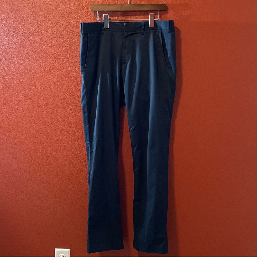 Bonobos Men’s Weekday Monday Navy Stretch Slim Fit Performance Everyday Pants
